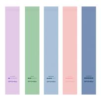 Pasipriešinimo gumų rinkinys Spokey Artio Set, 60 cm x 5 cm, įvairių spalvų