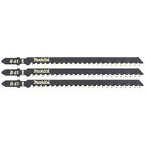 Siaurapjūklių peiliukas Makita B-06909, plienas, 135 mm, 3 vnt.