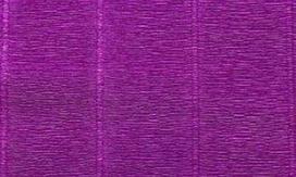 Krepinis popierius Cartotecnica Rossi Nr.593, 180 g/m², violetinė sp., 50 cm x 2.5 cm, 1 lapų vnt.