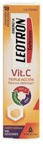 Maisto papildas Leotron Vitamin C Triple Action, apelsinų skonio, 18 vnt.