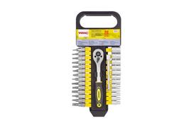Galvučių ir antgalių rinkinys WMC Tools 2028-5, HEX, 4 - 13 mm, 1/4"