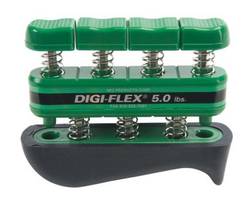 Espanderis Digi-Flex, 19 cm x 12 cm x 4 cm, žalia sp.