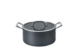 Puodas Domoletti BLACK MODERN, 24 cm, 4.5 l, juoda sp.