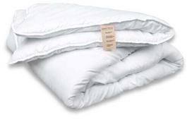 Antklodė FAM Home Mindful Preference, 135 x 200 cm, balta sp., 1.6 kg