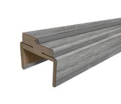 Durų stakta Domoletti EUGENE OAK, 207 cm x 8 - 10 cm x 3.2 cm, universali, ąžuolo sp.