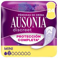 Urologiniai įklotai Ausonia Discreet, Mini, 24 vnt.