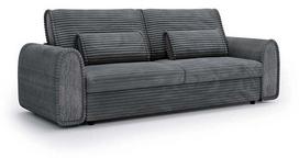 Sofa-lova Polak Meble Nella, tamsiai pilka sp., 240 x 115 cm x 83 cm