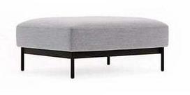 Pufas Polak Meble Duero Fusion, pilka sp., 100 cm x 87 cm x 42 cm