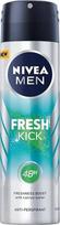 Vyriškas dezodorantas Nivea Fresh Kick 48h Anti-perspirant spray, 150 ml