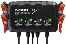 Akumuliatoriaus įkroviklis Noco Genius 2x4, 6 - 12 V, 2 A