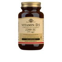 Maisto papildas Solgar Vitamin D3 2200, 100 vnt.