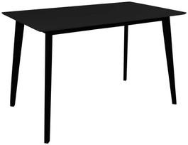 Valgomojo stalas House Nordic Vojens, juoda sp., 120 cm x 70 cm x 75 cm