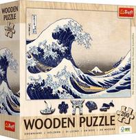 Medinė dėlionė Trefl The Great Wave if Kanagawa Hokusai Katsushika, 200 vnt.