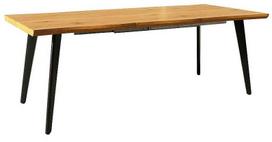 Valgomojo stalas išskleidžiamas Fresno, ąžuolo sp., 150 - 210 cm x 90 cm x 76 cm