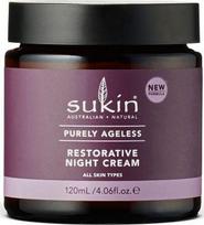 Naktinis veido kremas Sukin Purely Ageless Restorative, 120 ml