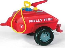 Priekaba Rolly Toys Rolly Fire, juoda sp./raudona sp.