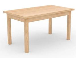 Valgomojo stalas ADRK Rodos 80, auksinis ąžuolas sp., 140 cm x 80 cm x 76 cm