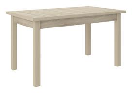 Valgomojo stalas išskleidžiamas ADRK Rodos 56, rusva sp., 140 - 180 cm x 80 cm x 76 cm