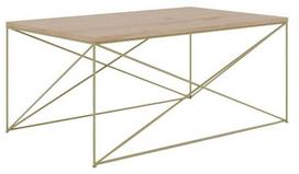 Kavos staliukas ADRK Dante, ąžuolo sp., 100 cm x 60 cm x 43 cm