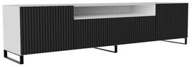 Televizoriaus spintelė ADRK Noemi, juoda sp., 200 cm x 47 cm x 53 cm