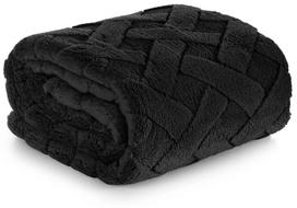 Pledas Design 91 Flano K167-06, juoda sp., 170 cm x 210 cm