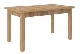 Valgomojo stalas išskleidžiamas ADRK Rodos 59, rusva sp., 140 - 180 cm x 80 cm x 76 cm
