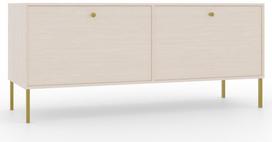 TV staliukas ADRK Tili 2D, smėlio sp., 120.6 cm x 40.8 cm x 50 cm