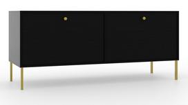 TV staliukas ADRK Tili 2D, juoda sp., 120.6 cm x 40.8 cm x 50 cm