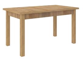 Valgomojo stalas išskleidžiamas ADRK Rodos 57, rusva sp., 140 - 180 cm x 80 cm x 76 cm