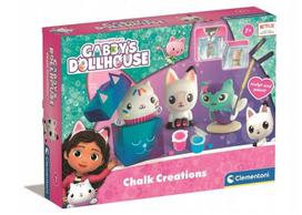 Gipsinių figūrų gaminimo rinkinys Clementoni Gabby's Dollhouse Chalk Creations, įvairių spalvų