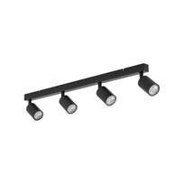 Šviestuvas nukreipiamasis TK Lighting Top 6177, GU10, 4 x 10 W, juoda sp.