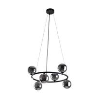 Šviestuvas kabinamas TK Lighting Anabelle 6843, G9, 6 x 8 W, grafito sp.