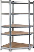 Kampinė lentyna Humberg HR-817, 90 cm x 40 cm x 180 cm, 875 kg