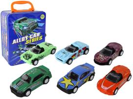 Automobilių rinkiniai Lean Toys Alloy Car Series, 1:64, įvairių spalvų
