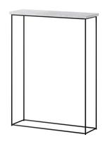 Konsolinis staliukas ADRK Sili, juoda sp./pilka sp., 60 cm x 20 cm x 80 cm