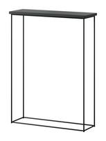 Konsolinis staliukas ADRK Sili, juoda sp., 60 cm x 20 cm x 80 cm