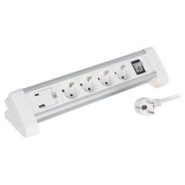 Buitinis ilgintuvas, 3 x 1,5 mm², 1.5 m, 4 lizdų, su jungikliu