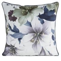Dekoratyvinės pagalvėlės užvalkalas Sofia, balta sp./violetinė sp., 60 cm x 60 cm