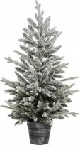Dirbtinė Kalėdų eglutė apsnigta Fééric Lights and Christmas, 100 cm, su stovu