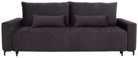Sofa-lova Kamari, juoda sp., 108 x 235 cm x 93 cm