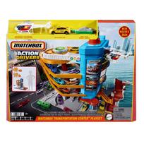 Automobilių stovėjimo aikštelė Mattel Matchbox Action Drivers Transportation Hub HXL47