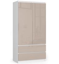 Spinta Akord Furniture Factory S90, rusva sp., 50.4 cm x 90.4 cm x 180 cm