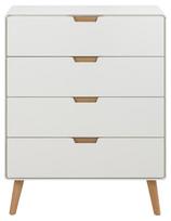 Komoda Lowell, ąžuolo sp., 100 cm x 40 cm x 80 cm