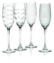 Šampano taurių komplektas Mikasa Cheers, krištolas, 0.250 l