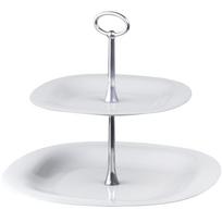 Serviravimo stovas Dajar, 28 cm x 28 cm, granito sp., stiklas