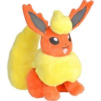 Minkštas žaislas Pokemon Flareon, geltona sp./oranžinė sp.