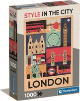 Dėlionė Clementoni Style In The City London 39844, 70 cm x 50 cm, 1000 vnt., įvairių spalvų