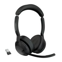 Belaidės ausinės Jabra Evolve2 55 Link380a, juoda sp.