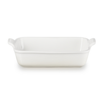 Keramikinis kepimo indas Le Creuset Heritage Stoneware, balta sp., 32.7 cm x 20.3 cm, 2.4 l