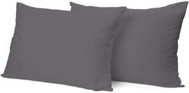 Pagalvės užvalkalas Rustilė Satin, pilka sp., 50 cm x 70 cm